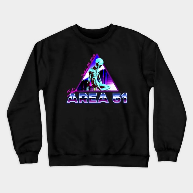 Storm Area 51 Aesthetic 2 Crewneck Sweatshirt by giovanniiiii